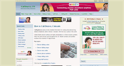 Desktop Screenshot of callingdenver.com
